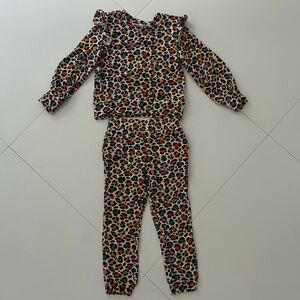 Posh Peanut Declan Balloon Sleeve Top Jogger Set
